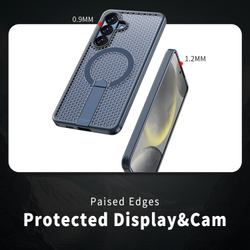 Прозрачный чехол Mesh Pro Magnetic Case для Samsung Galaxy S26+