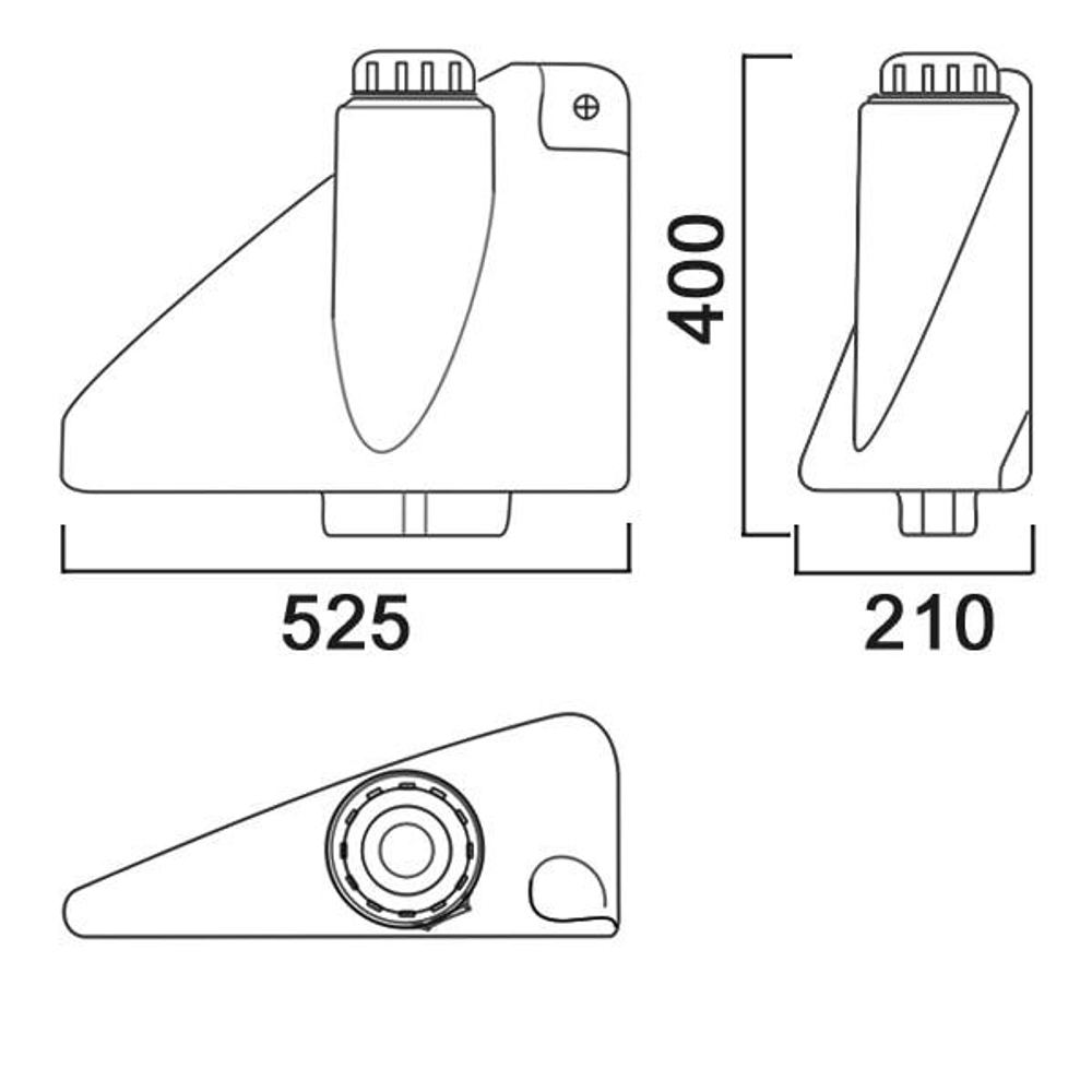 Рукомойник Z15 с крышкой Анион 15 л.(525x210x400см;желтый) - арт.559567
