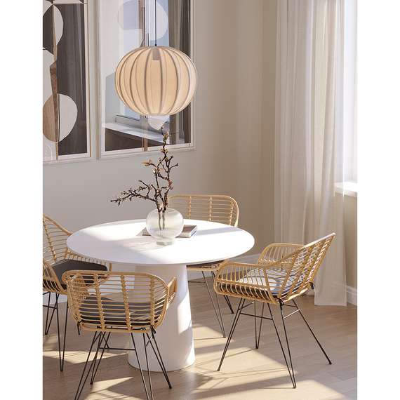 Стул Vetle Bent, светлый ротанг