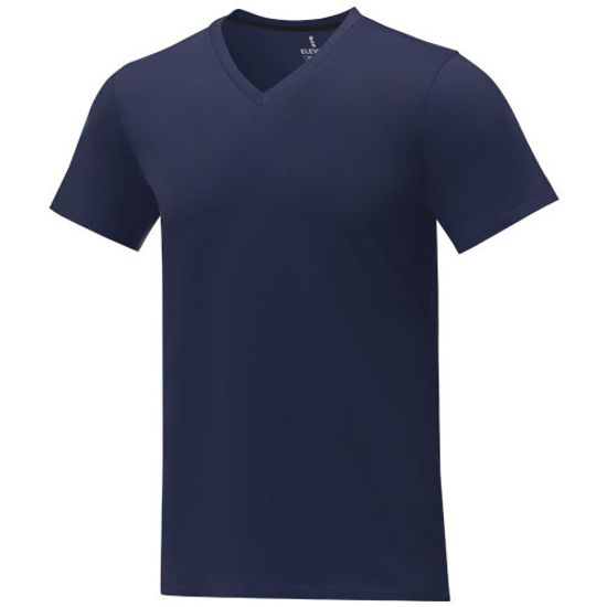 Somoto Мужская футболка с коротким рукавом и V-образным вырезом