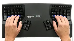 Kinesis Advantage — вид сверху