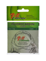 Поводок Ushiwaka Fluorocarbon UF2011, 11кг/20см (1 упк. по 2шт.)