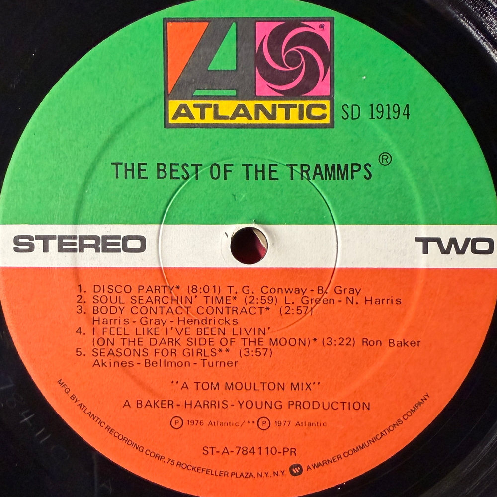 The Trammps ‎– The Best Of The Trammps (США 1978г.)