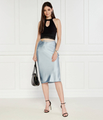 Юбка karl charm soft skirt Karl Lagerfeld - голубой(241W1203)
