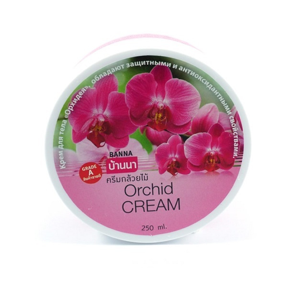 Органический скраб для тела Орхидея, Banna  Orchid Scrub, 250 мл