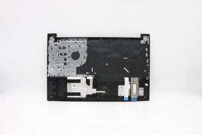 Верхняя панель с клавиатурой (топкейс) для ноутбука Lenovo ThinkPad E15 20RD,20RE раскладка - русская, с подсветкой, с фингерпринтом, черный (5M10V16910), оригинал