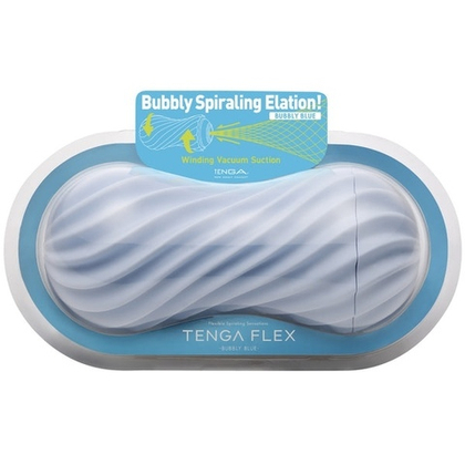 Tenga Flex Bubbly Blue - Мастурбатор