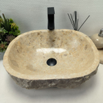 Раковина из мрамора Erozy Cream EM-62691 50*40*15 122