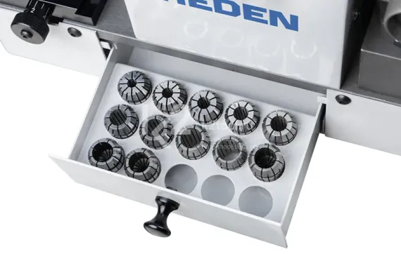 Станок заточной для концевых фрез и спиральных сверл Heden DGM-14D, Ø4-14 мм