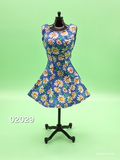 Одежда для куклы Барби винтаж платье 02029