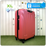 Большой чемодан L'Case Phuket, розовый