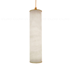 Подвесной светильник Cloyd LERMONT-B P1 / алебастр - латунь (арт.11143)
