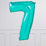 F 40"/102 см Цифра "7", Тиффани, 1 шт.