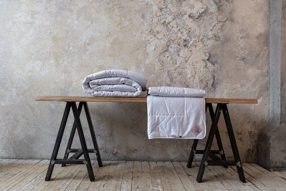 Одеяло легкое 240х260 German Grass Linenwash