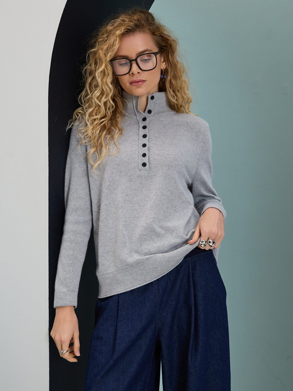 Джемпер 2650 джин тоник TINONA