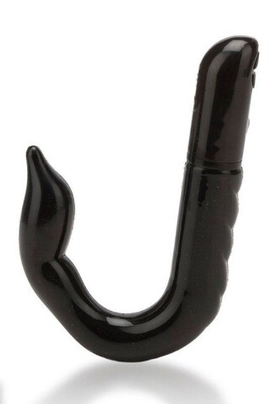 Массажер простаты Scorpions Tail 10 Function Prostate Massager 7.5" (Цвет: черный)
