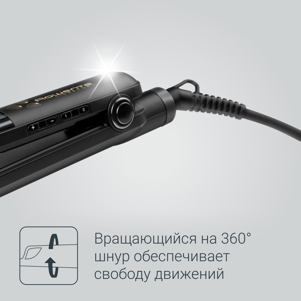 Выпрямитель для волос Rowenta Liss&Curl SF4216F0