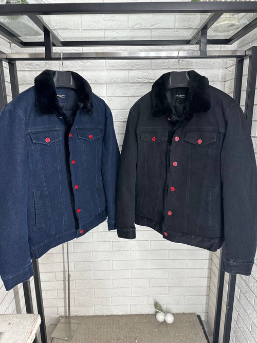 Утепленная джинсовка Kiton