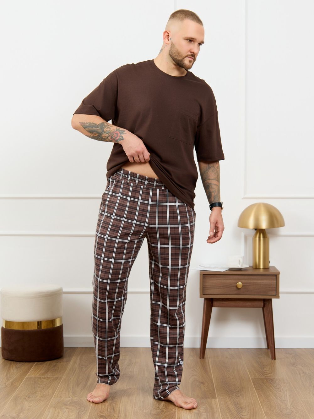 Костюм мужской Браун-3 Виотекс КОРИЧНЕВЫЙ