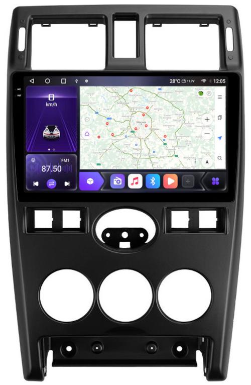 Магнитола для Lada Priora 2007-2013 - Kuberg OL-9066-2 QLed+2K, Android 12, Быстрая, CarPlay, 4G SIM-слот