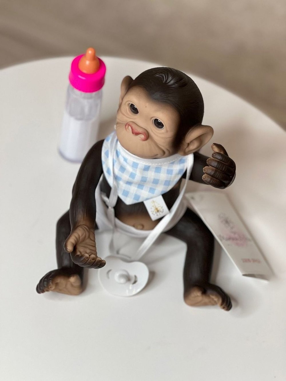 Кукла Marina and Pau 26cм Baby Monkey, виниловая (390A)