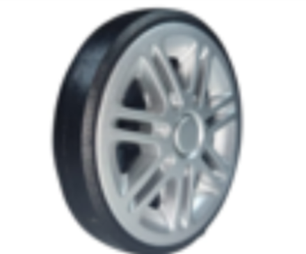 Колесо PLG-K 118, d62, черный