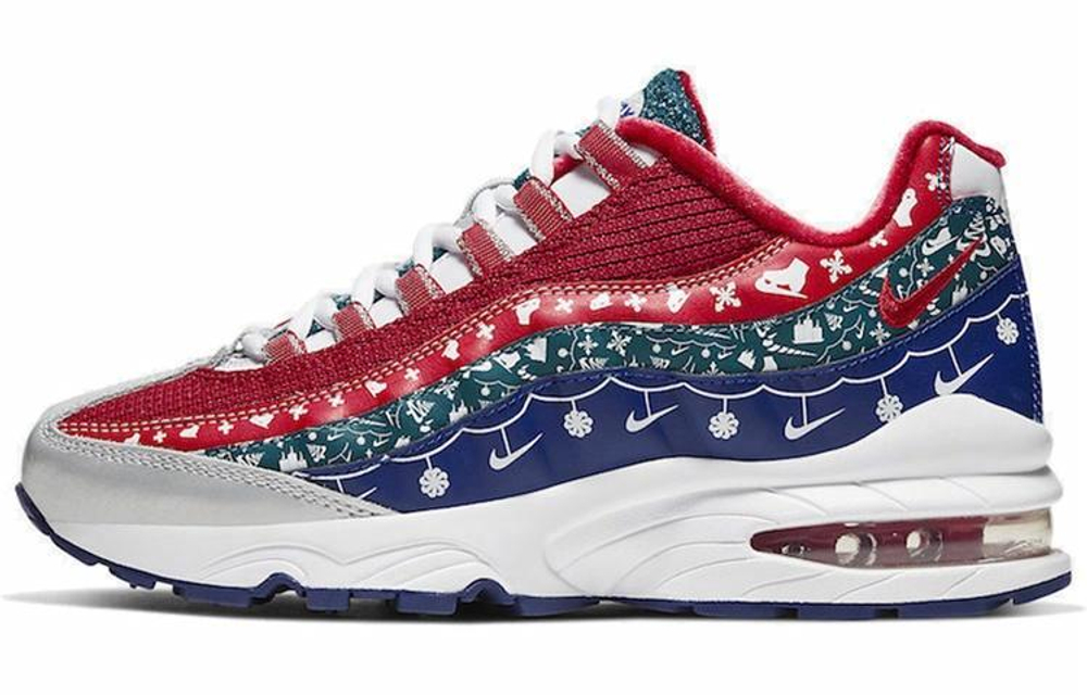 Кроссовки Nike Air Max 95 Christmas Sweater (Женская размерная сетка)