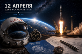 С Днём космонавтики! 🚀