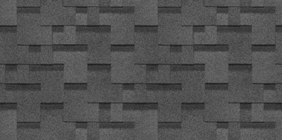 Гибкая черепица Europa, Матрица, Серый