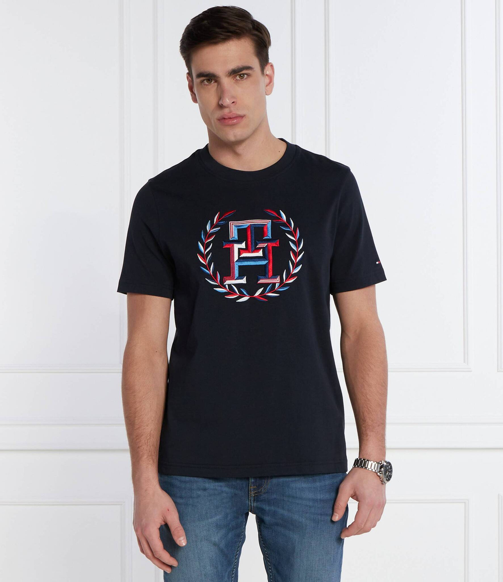 Футболка Tommy Hilfiger - темно-синий(MW0MW34393)