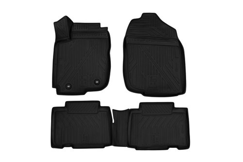 Коврики в салон для TOYOTA Rav 4, 2013-2015, 2015-, 4 шт. (Повышенная устойчивость, повышенная износостойкость) FORMAT.CARTYT00007K