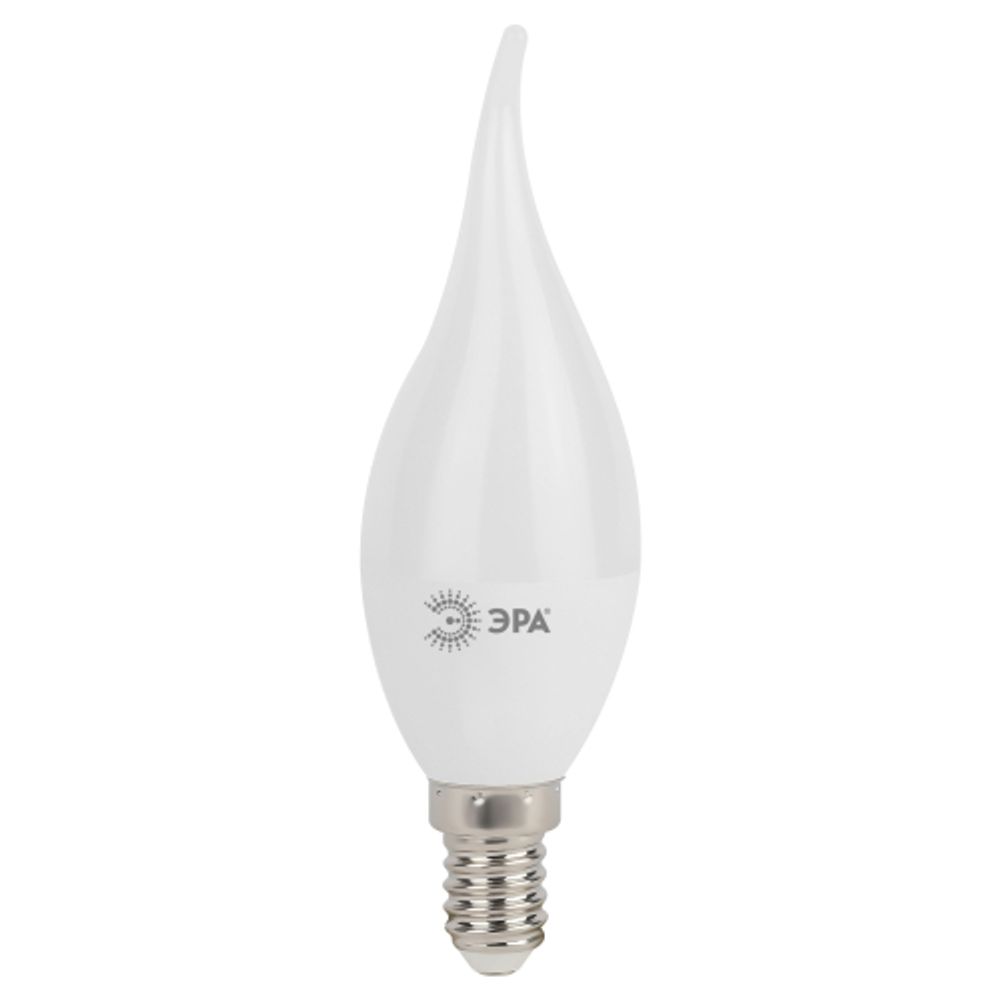 Лампочка светодиодная ЭРА STD LED BXS-5W-840-E14 E14 / Е14 5Вт свеча на ветру нейтральный белый свет | Лампы cветодиодные Свеча (B/C)