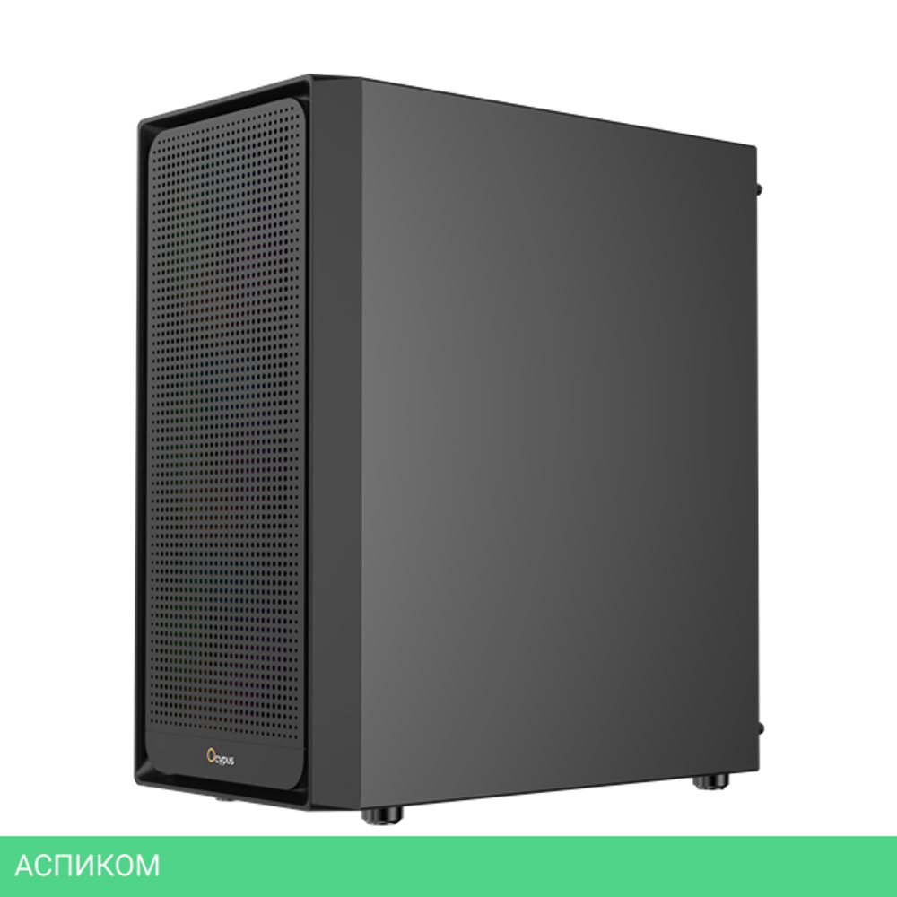 Корпус Ocypus Gamma C50 BK ARGB mATX без БП (Gamma-C50-BKG400XX-GL)