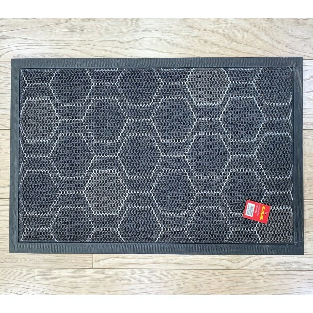 Коврик придверный КОЛЬЧУГА с рисунком 50х80см DLS-001