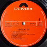 The Who ‎– The Who Sell Out (Япония 1980г.)