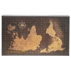 GAEM Набор подарочный: ручка перьевая, 5 наконечников, чернильница, воск, печать, держатель, L26 W15 H4 с