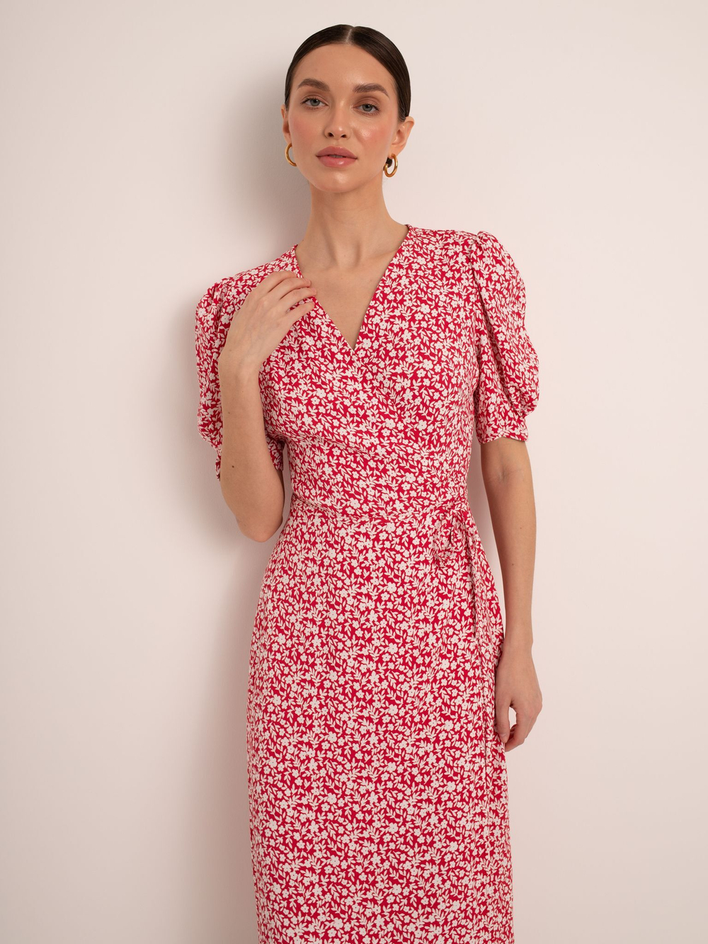Платье "Ева" (46 / Красный / Вискоза 100%)
