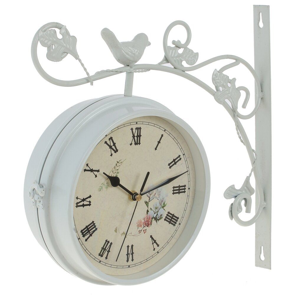 GAEM Часы настенные декоративные двусторонние, L31 W8,5 H31 см, (2xАА не прилаг.)