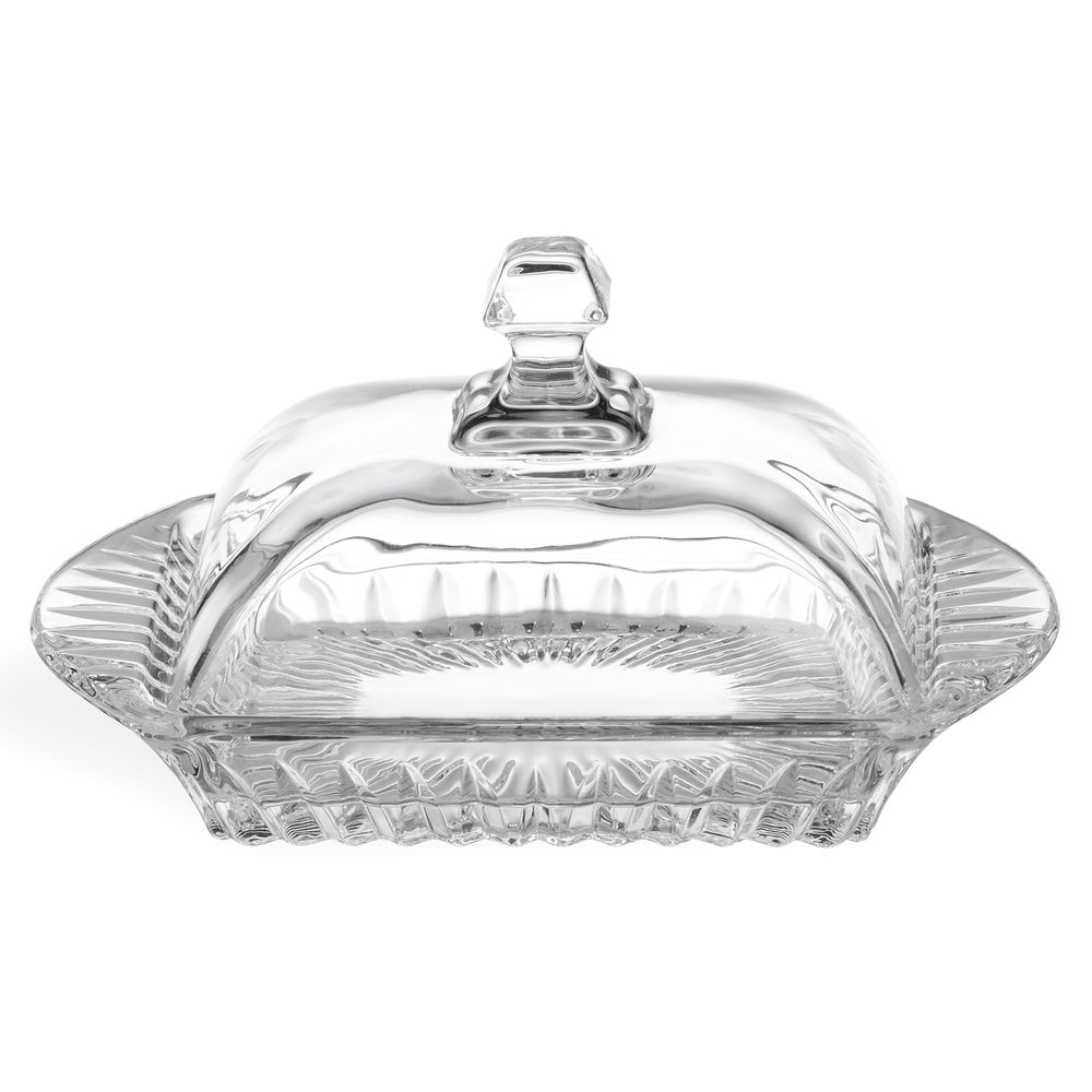 МАСЛЕНКА "MUZA CRYSTAL" 17,5*10,5 СМ. ВЫСОТА=9 СМ
