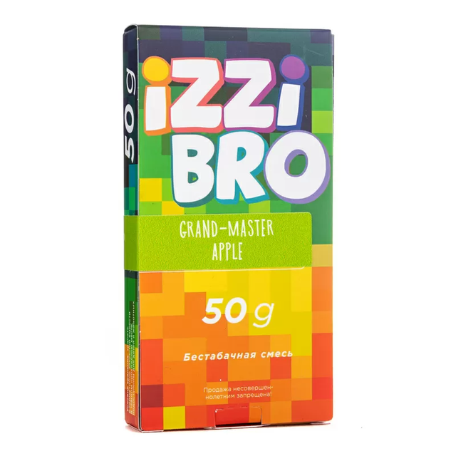 Бестабачная cмесь IZZI BRO - Grand-master Apple 50 г