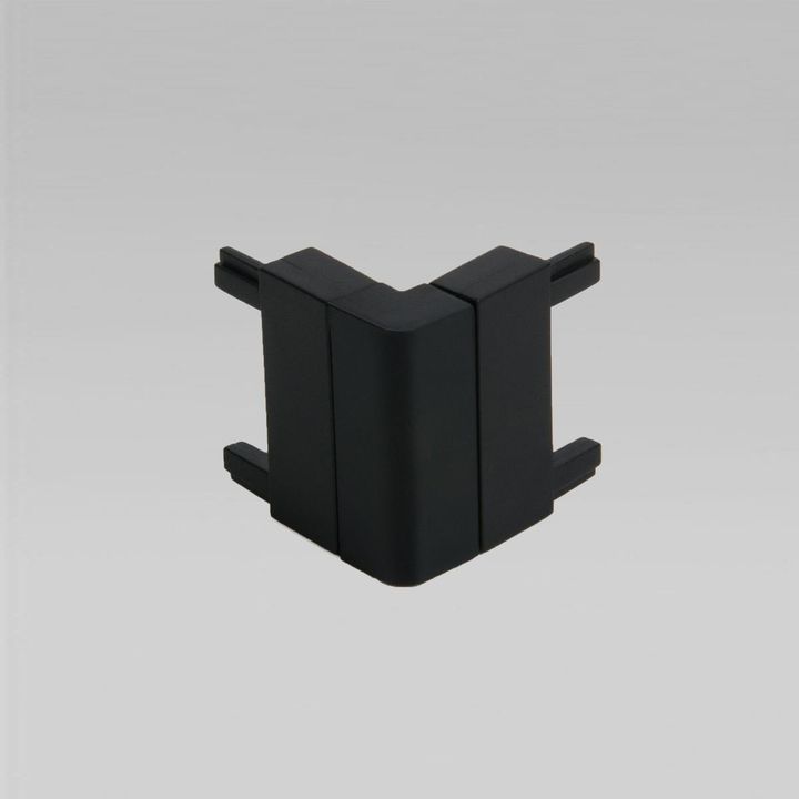 Коннектор угловой для накладного шинопровода Elektrostandard Flat Magnetic 85002/00 черный a063737