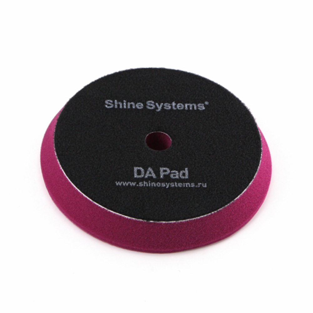 Shine Systems DA Foam Pad Purple - полировальный круг твердый лиловый, 155 мм