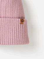 Шапка хлопковая однослойная "Пудра"