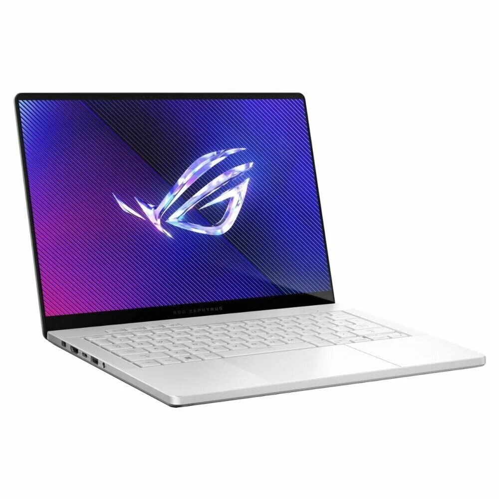 Ноутбук ASUS ROG Zephyrus G14 GA403UI-QS045W Ryzen 9-8945HS/32G/1T SSD/14" 3K(2880x1800)OLED 120Hz/RTX 4070 8G/Win11 Белый, 90NR0HX2-M004J0