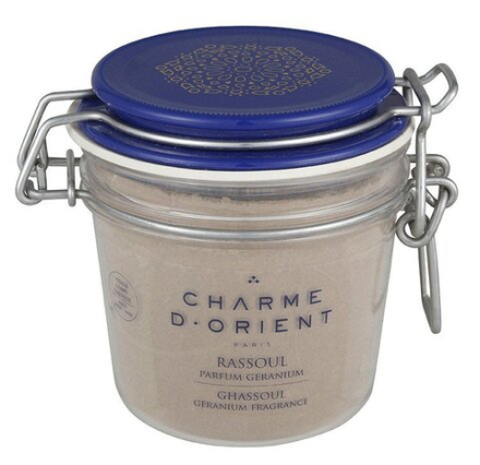 CHARME D'ORIENT Маска минеральная «Рассул» с ароматом герани Rassoul parfum géranium (Шарм ди Ориент) 250 гр