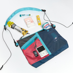 Сумка Sacoche розовый/черный/темно-синий