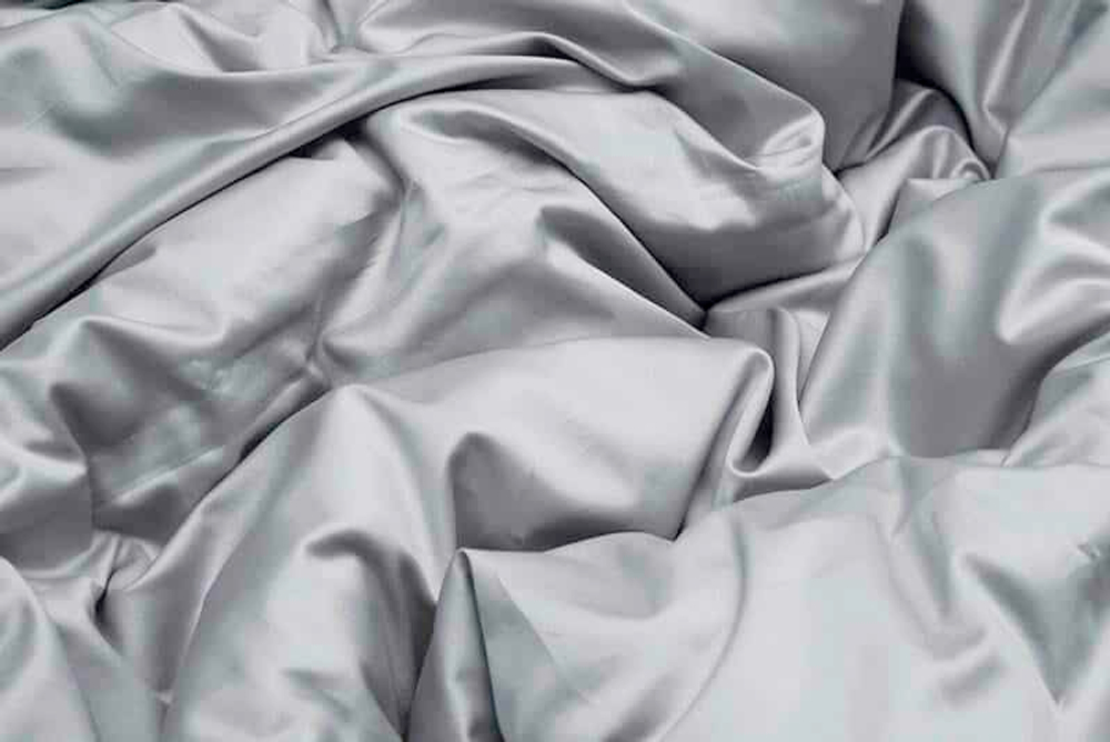 Постельное белье 1.5 спальное Decoflux Solid Silver Chalk