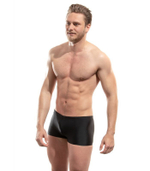 Однотонные мужские боксеры для плавания (Размер: L) (Цвет: черный)