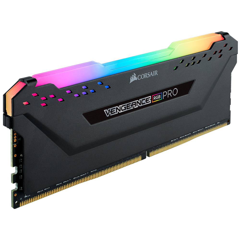 Модуль оперативной памяти ОЗУ Corsair VENGEANCE® RGB PRO 8 ГБ (1 x 8 ГБ) DDR4 DRAM 3600 МГц C18 — черный