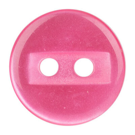 Пуговица рубашечная/блузочная, №385, 11 мм, цв.144 т.роз.